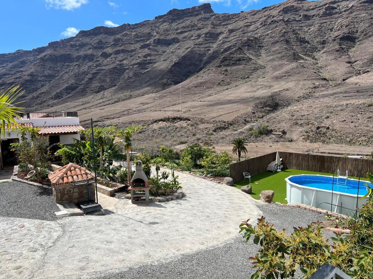 Casa Rural Con Bano Adaptado Y Piscina En Моган Экстерьер фото