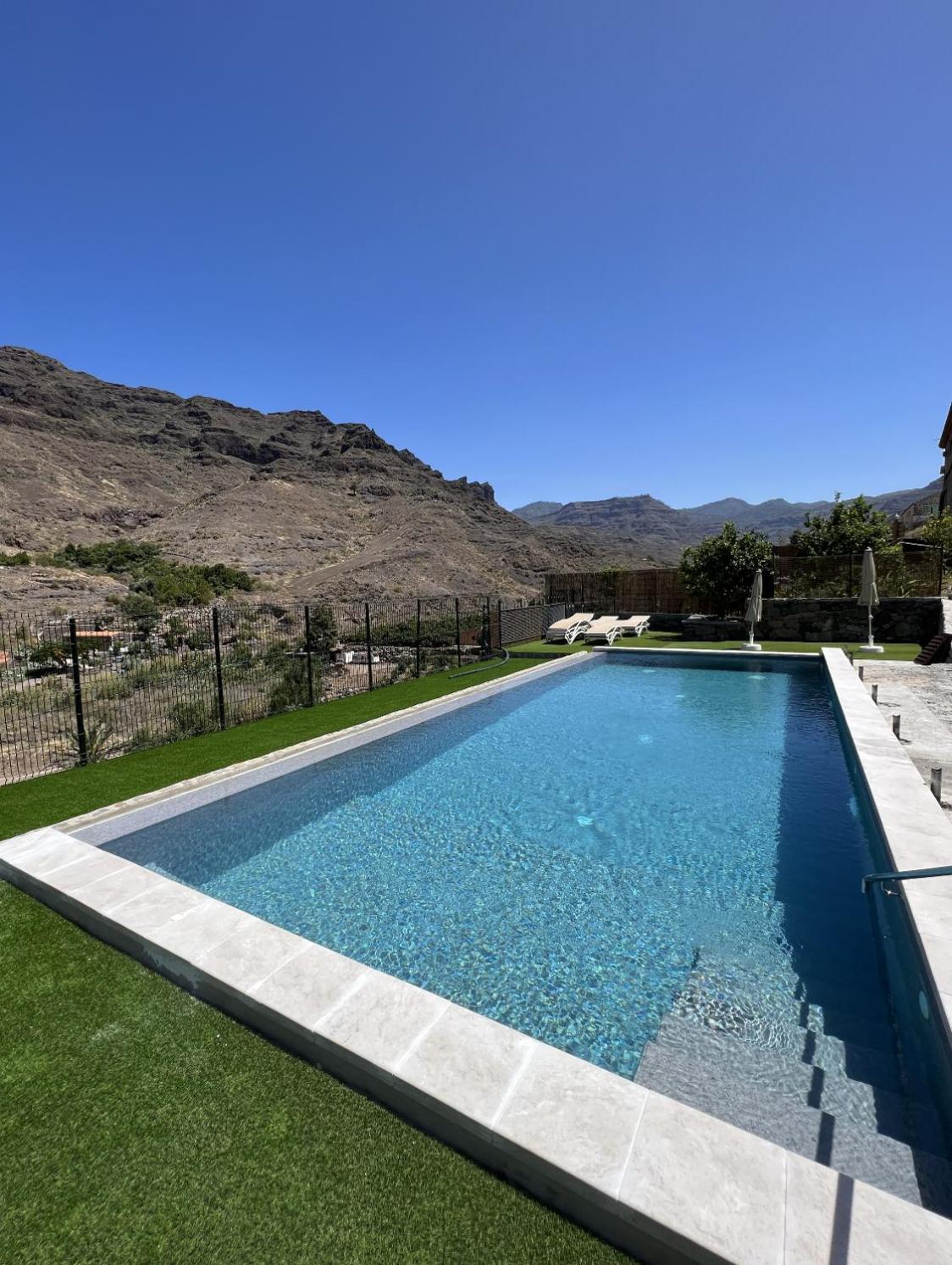 Casa Rural Con Bano Adaptado Y Piscina En Моган Экстерьер фото